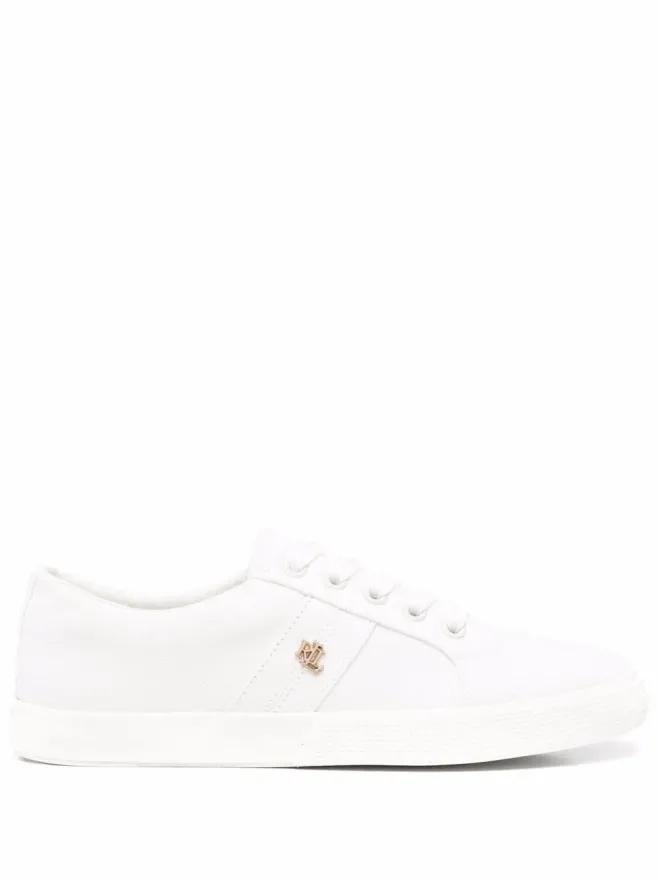 Lauren Ralph Lauren Lauren Ralph Lauren ローカット レースアップスニーカー - Whiteの商品画像