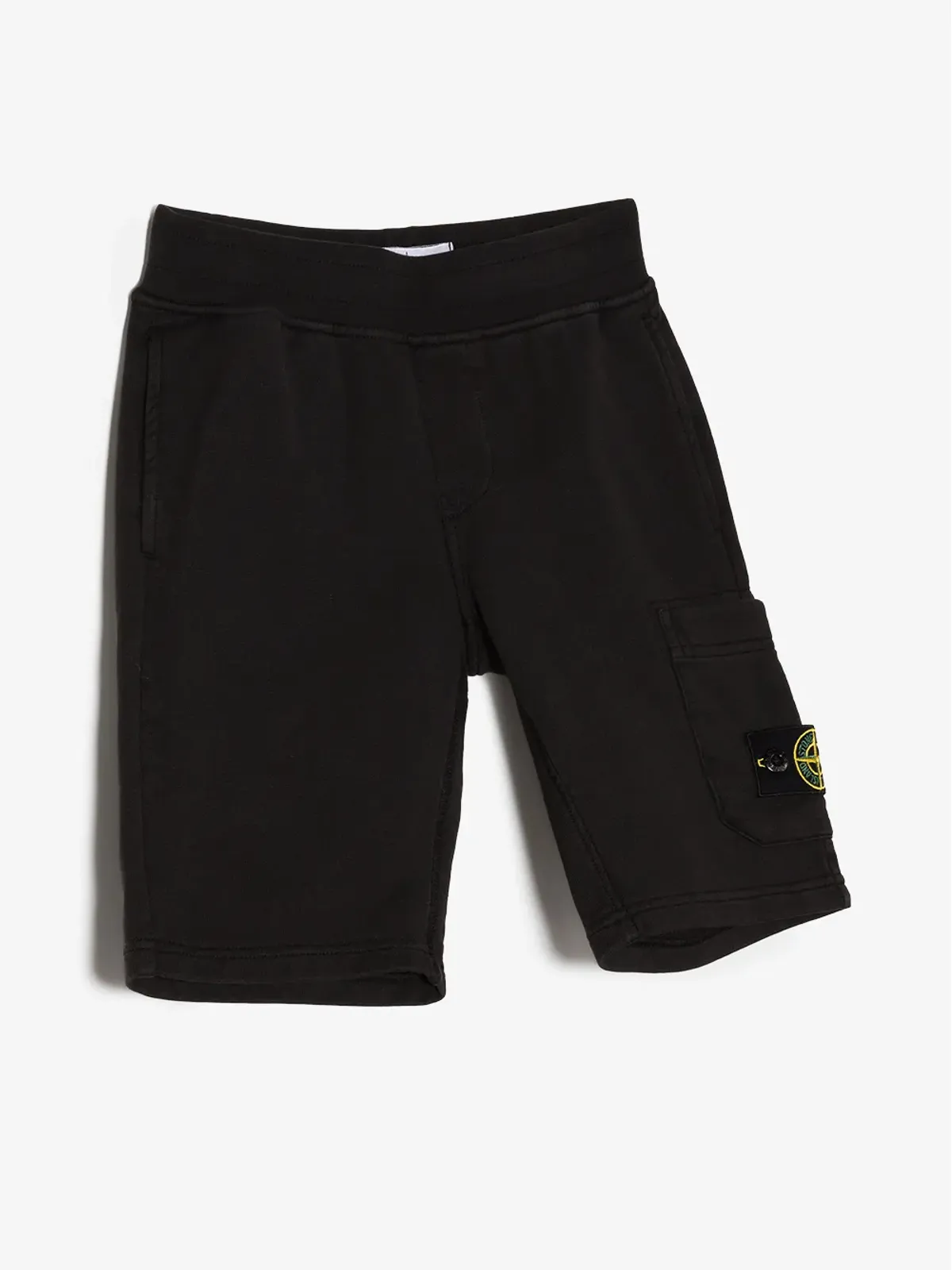 Stone Island Junior Compass-logo コットン トラックショーツ - 画像2