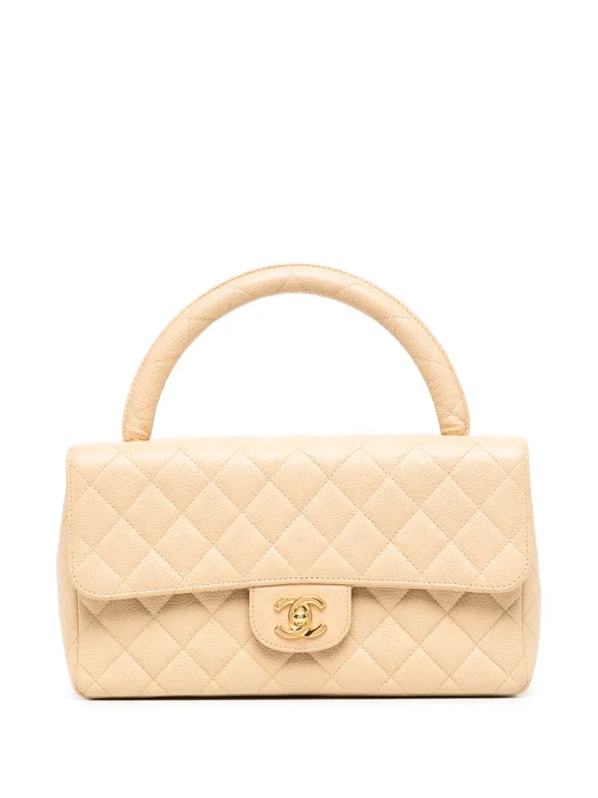 CHANEL Pre-Owned CHANEL 1997年 クラシックフラップ トップハンドル バッグの商品画像