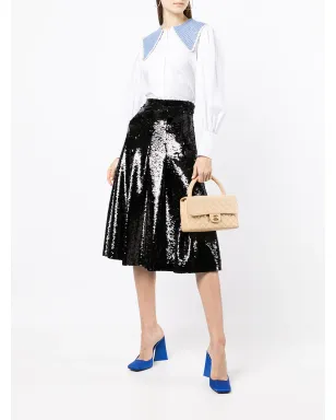 CHANEL 1997年 クラシックフラップ トップハンドル バッグ - サムネイル2