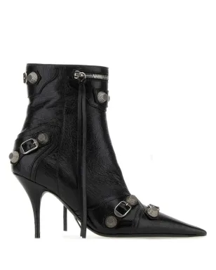 Balenciaga 90mm カゴール ブーツ - ブラック - サムネイル1