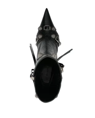 Balenciaga 90mm カゴール ブーツ - ブラック - サムネイル4