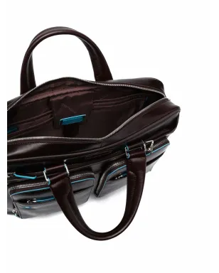 PIQUADRO コントラストステッチ ワークバッグ - サムネイル5