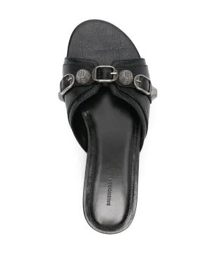 Balenciaga Cagole フラットサンダル - サムネイル4