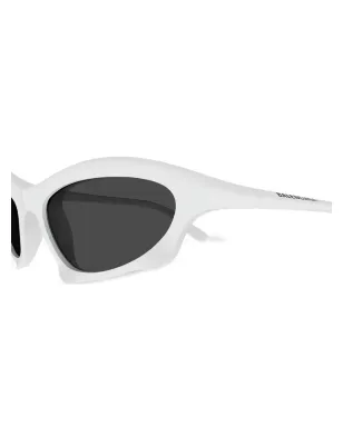 Balenciaga Eyewear Bat 長方形フレーム サングラス - サムネイル3