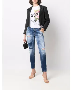 DSQUARED2 ジェニファー ローライズ スキニージーンズ - サムネイル2