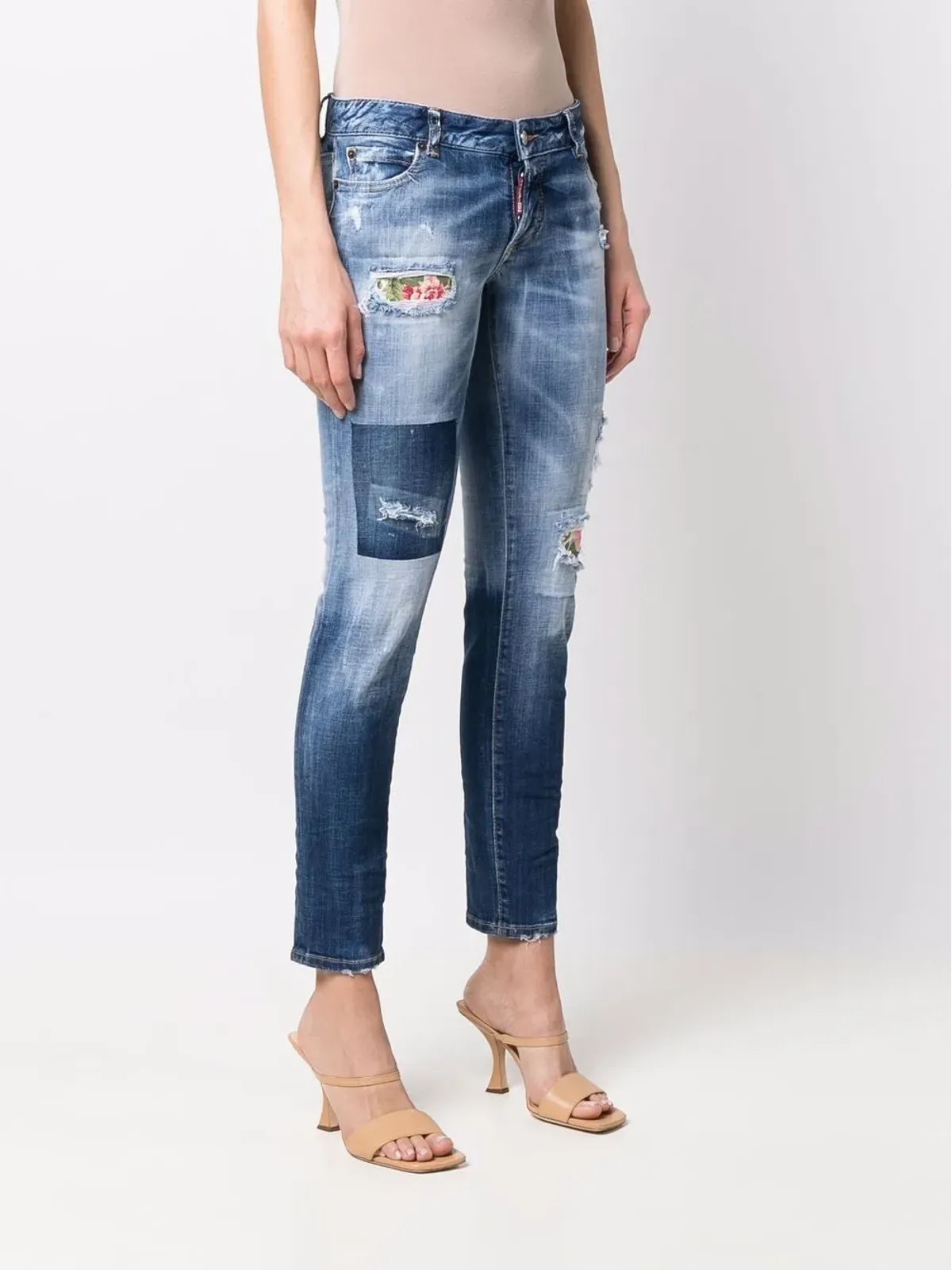 DSQUARED2 ジェニファー ローライズ スキニージーンズ - 画像3