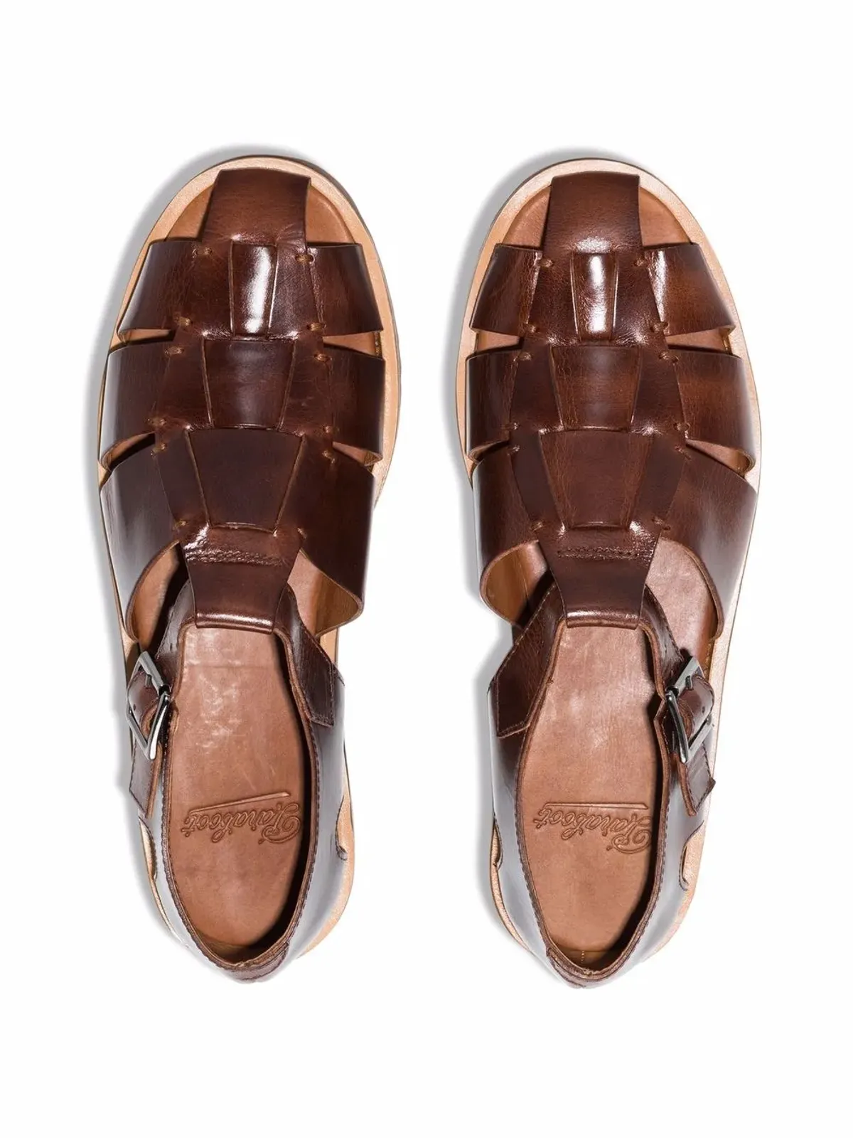 Paraboot パシフィックレザーサンダル - 画像4