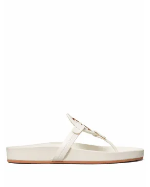 Tory Burch ミラークラウド レザーサンダル - ホワイト - サムネイル1