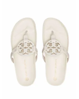 Tory Burch ミラークラウド レザーサンダル - ホワイト - サムネイル3