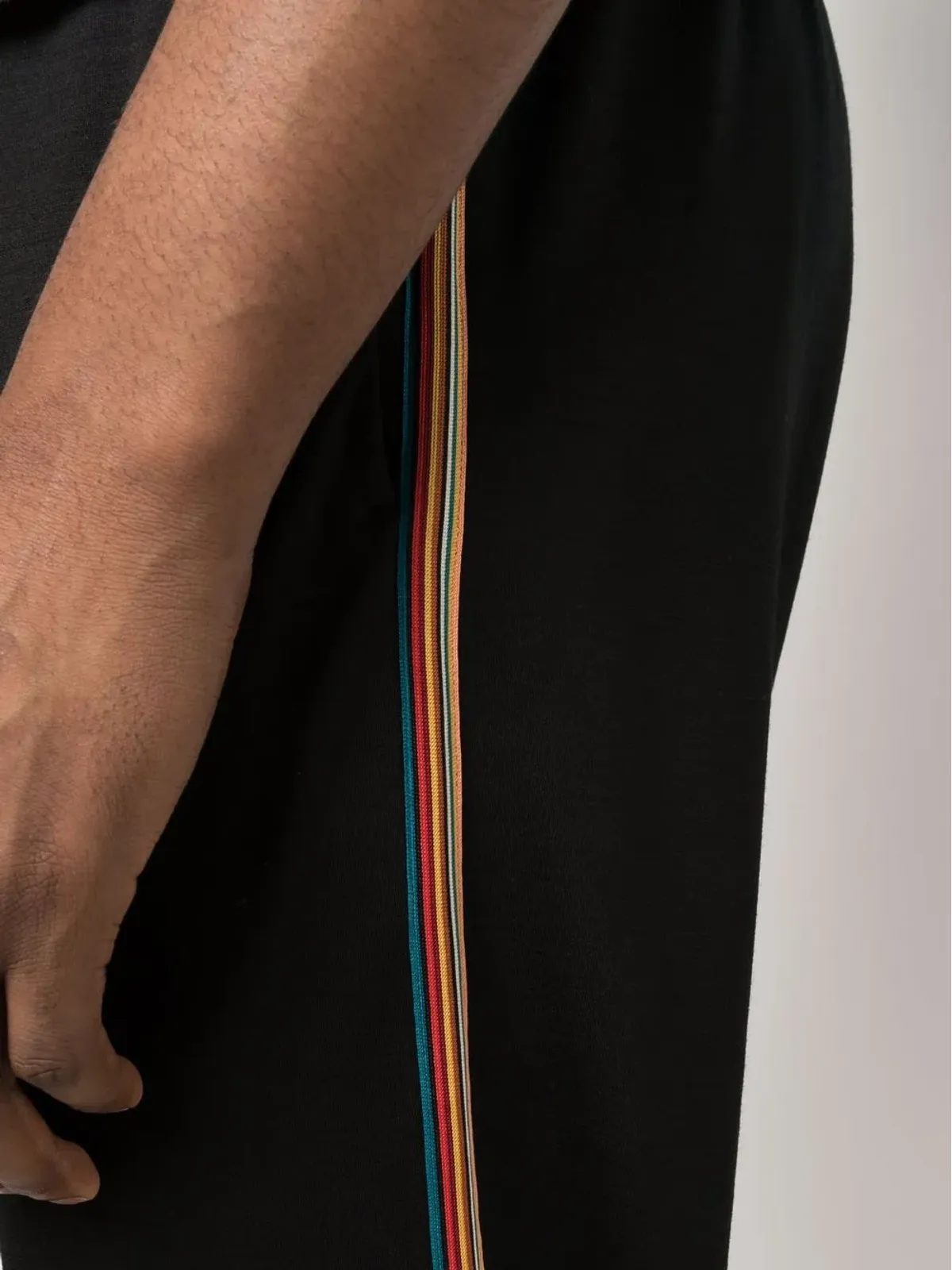 Paul Smith サイドストライプ付き テーパード トラックパンツ - 画像5