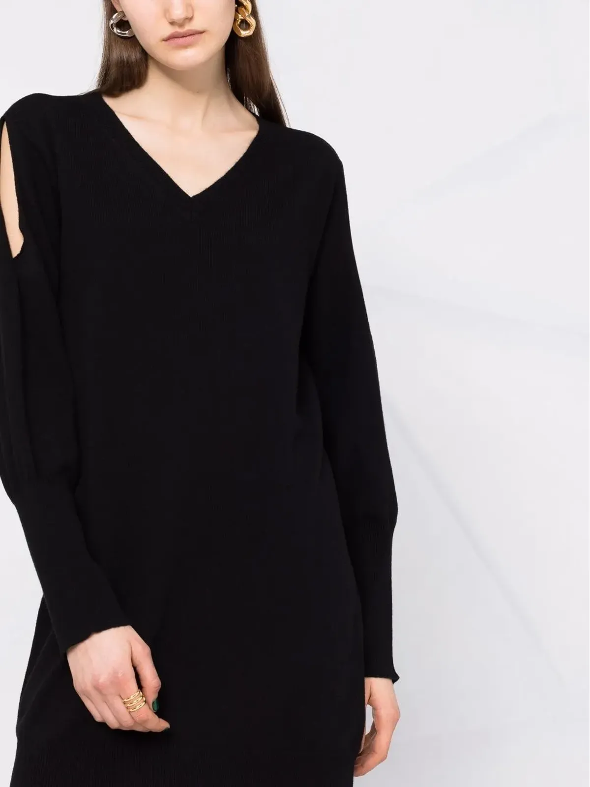 Stella McCartney V-neck knit dress - 画像5