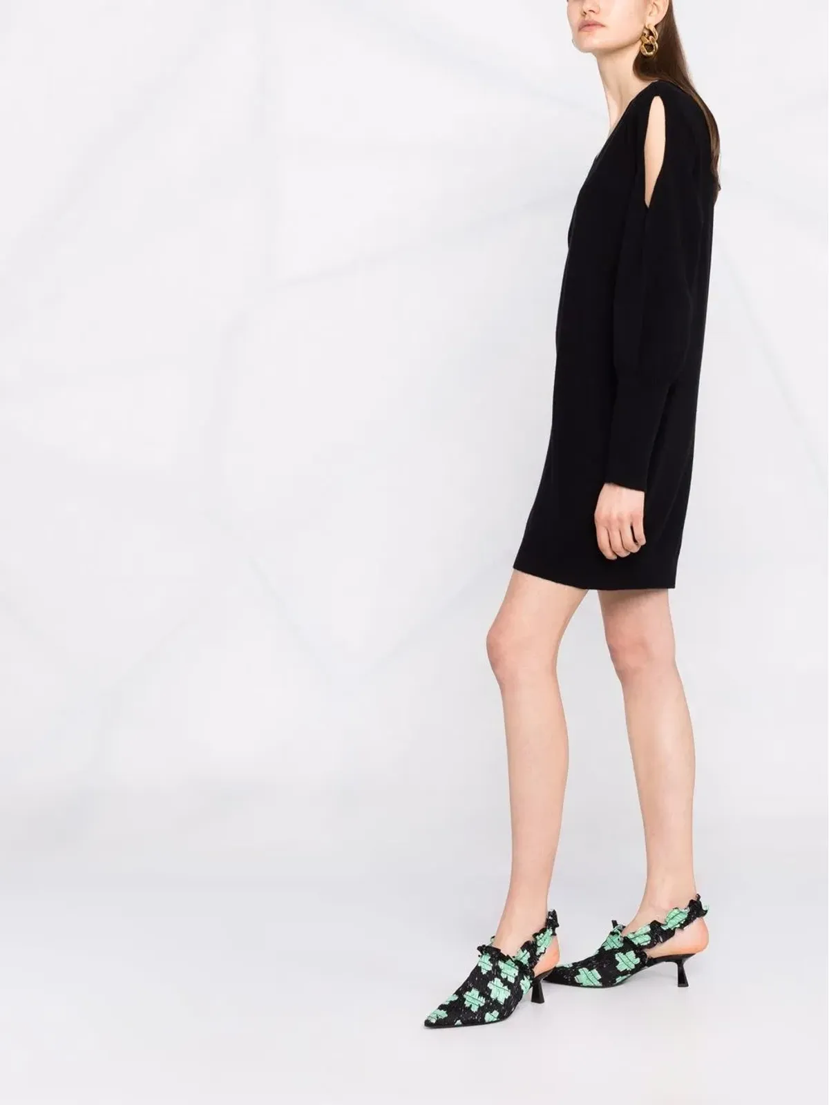 Stella McCartney V-neck knit dress - 画像4