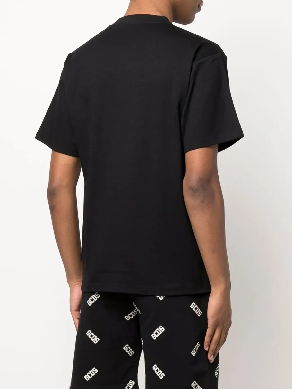 GCDS ロゴプリント コットン Tシャツ - 画像4