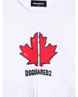 DSQUARED2 KIDS フリルヘム スウェットシャツ - サムネイル3