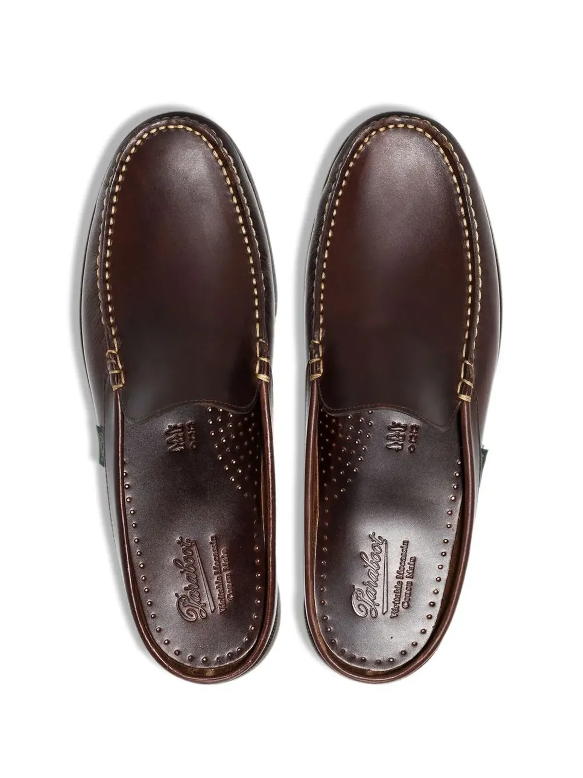 Paraboot ラウンドトゥ・スリッパ - 画像4