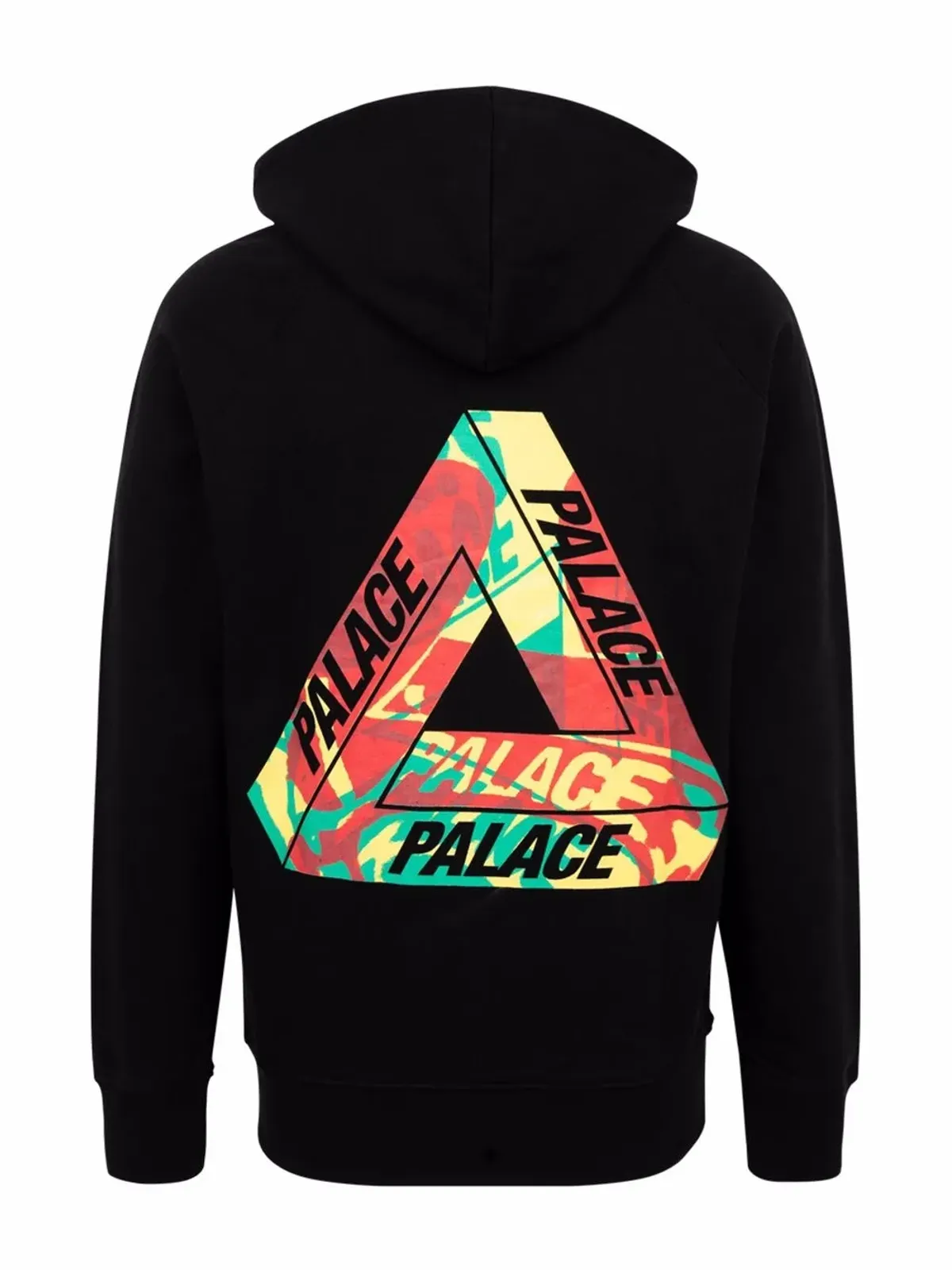 Palace One Wave ワンウェーブ ラスタ トライファーグ フーディ - ブラック - 画像2