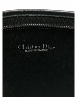 Christian Dior Pre-Owned ハニカム柄クラッチバッグ - ブラック - サムネイル5
