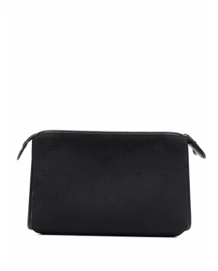 Christian Dior Pre-Owned ハニカム柄クラッチバッグ - ブラック - サムネイル2