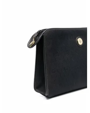 Christian Dior Pre-Owned ハニカム柄クラッチバッグ - ブラック - サムネイル3