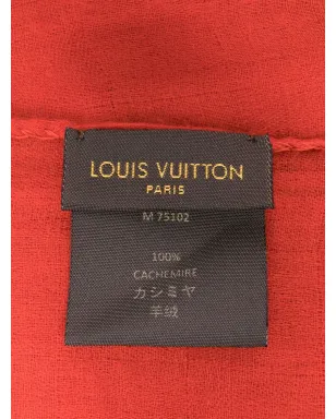 Louis Vuitton Pre-Owned フリンジ加工のカシミヤショール - サムネイル4
