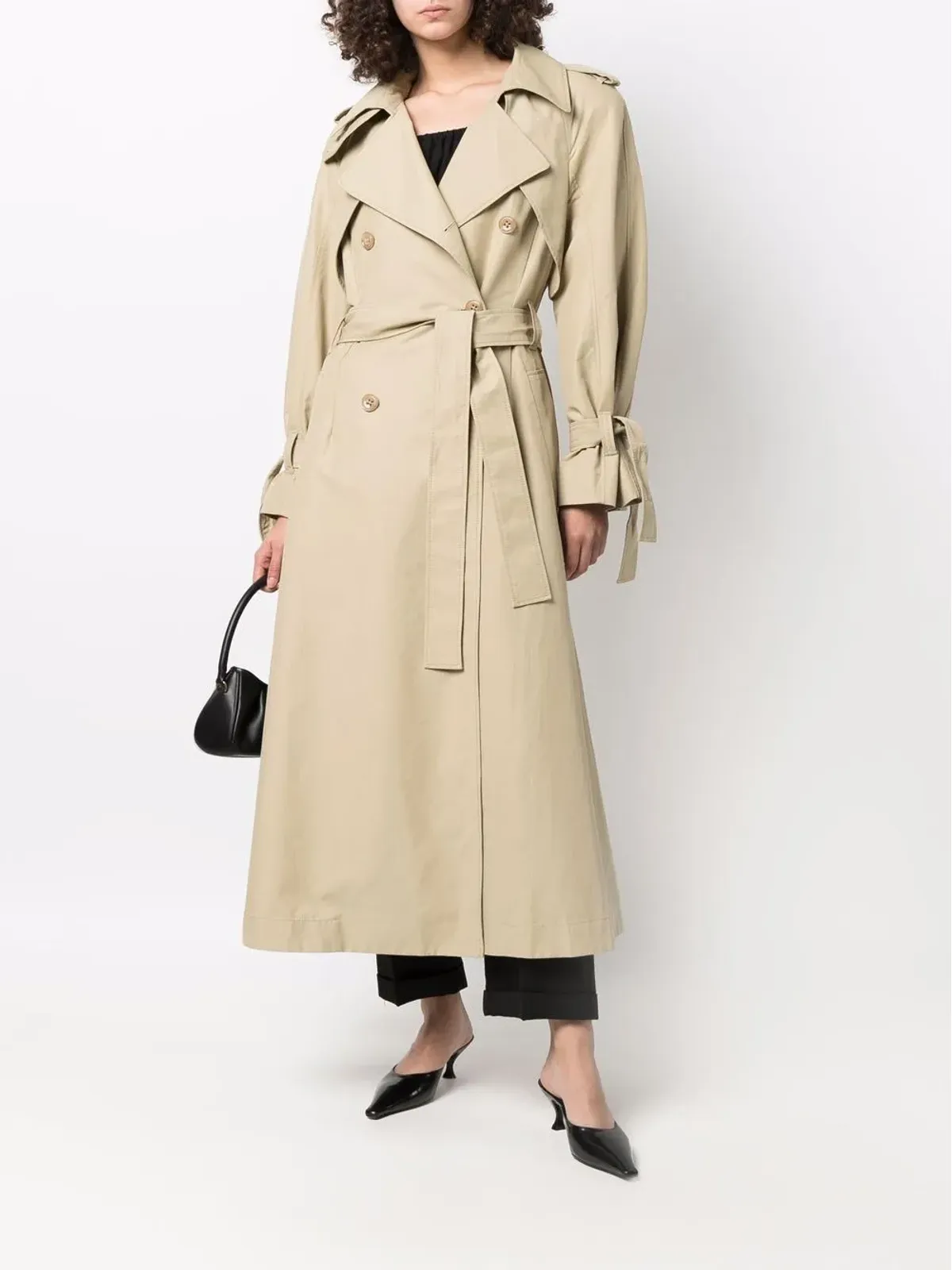 Dorothee Schumacher ダブルブレスト トレンチコート - 画像2