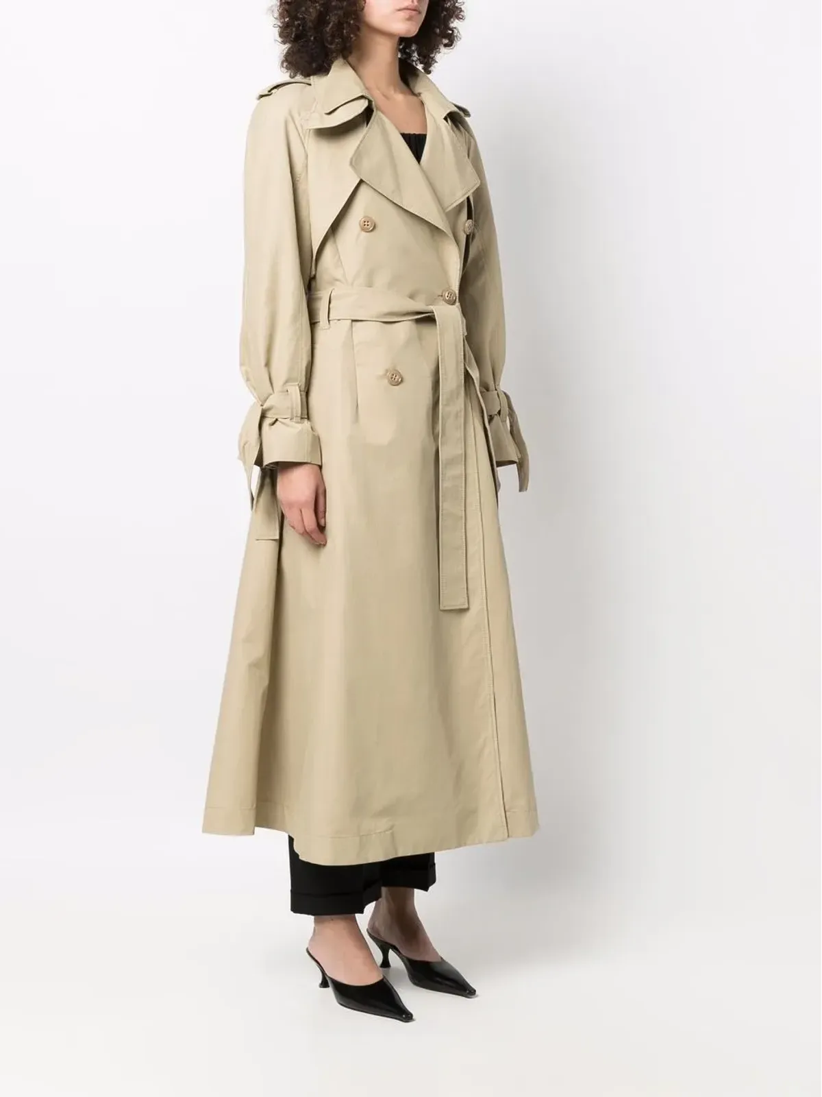 Dorothee Schumacher ダブルブレスト トレンチコート - 画像3