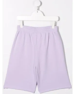 MM6 Maison Margiela Kids ロゴプリント トラックショーツ - サムネイル2