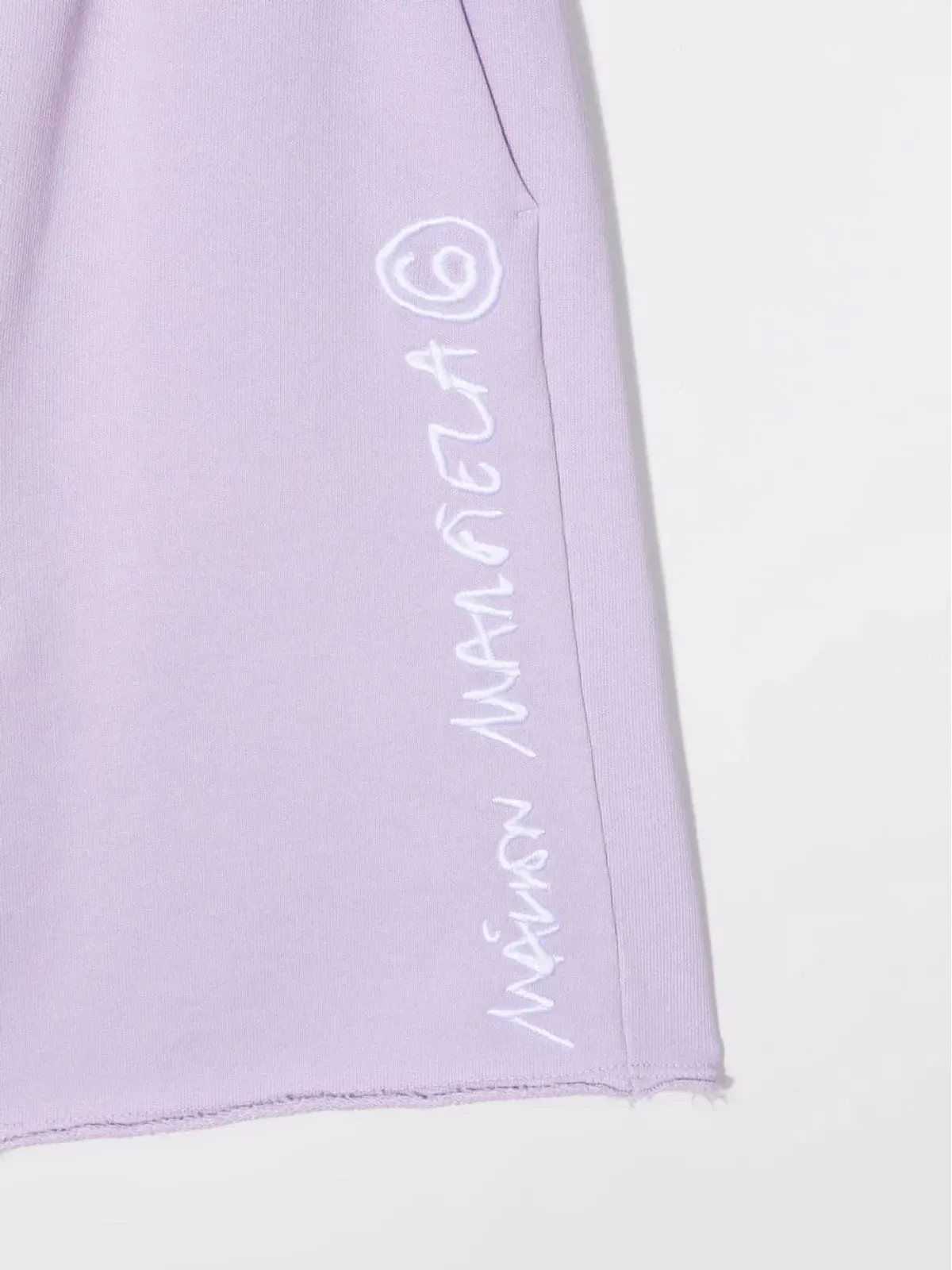 MM6 Maison Margiela Kids ロゴプリント トラックショーツ - 画像3