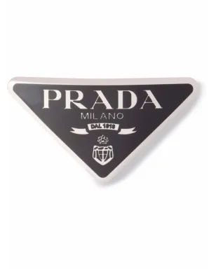 Prada トライアングルロゴ ヘアクリップ - サムネイル1