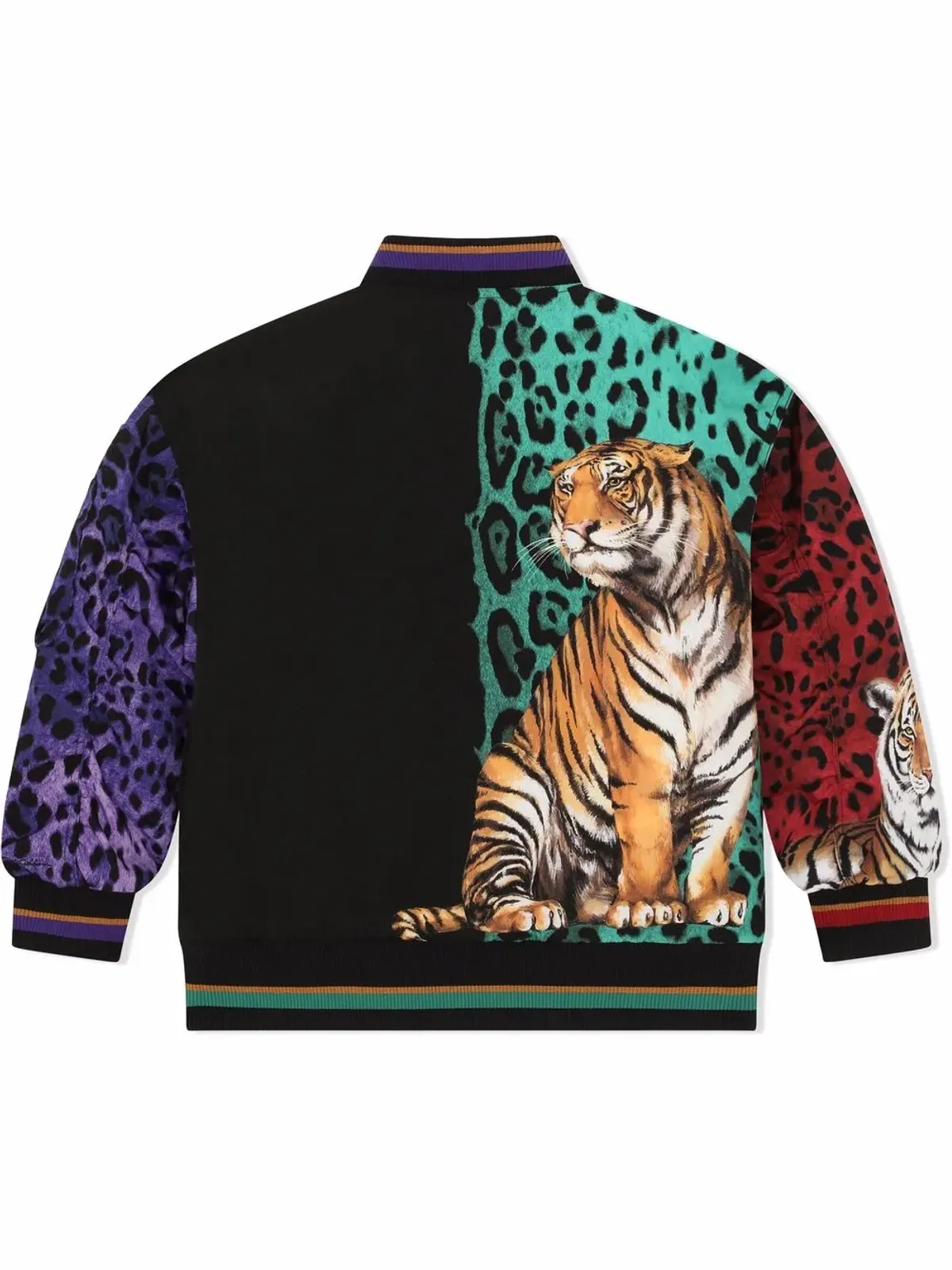 Dolce & Gabbana Kids タイガープリント ボンバージャケット - 画像2