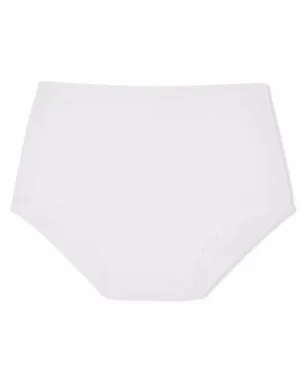 Dolce & Gabbana Kids ブロderie-anglaise ポプリン ドレスとブルマー セット - White - サムネイル3