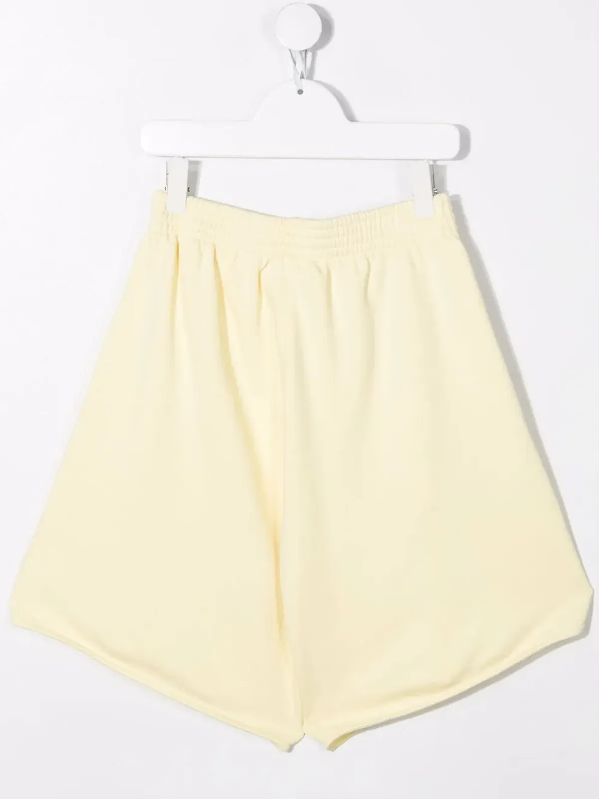 MM6 Maison Margiela Kids ワイドレッグ・トラックショーツ イエロー - 画像2