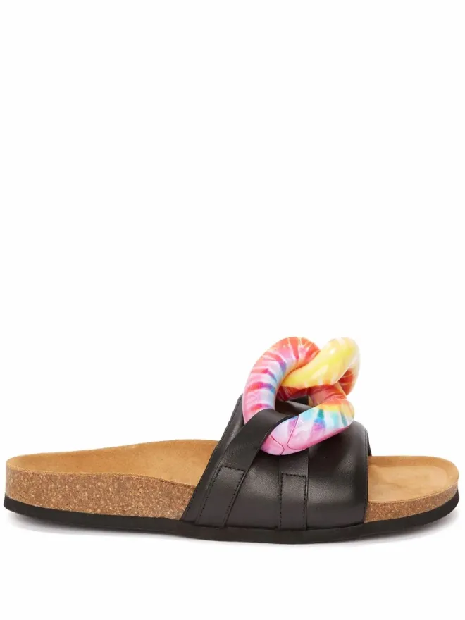 JW Anderson JW Anderson チェーン付きスリップオン・スライドの商品画像