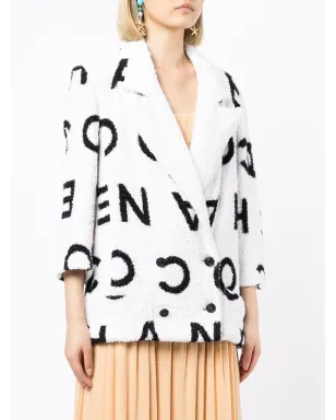 CHANEL 1990年代 ビンテージ ロゴプリント ダブルブレスト ジャケット - サムネイル3