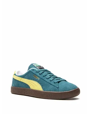 PUMA スエード VTG ブルーコーラル/イエローアラート スニーカー - サムネイル2