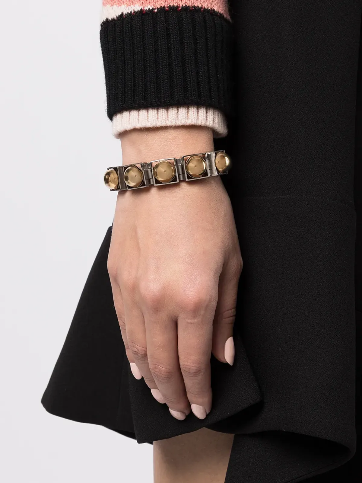 Ports 1961 ボリュームチェーンリンクブレスレット - 画像2