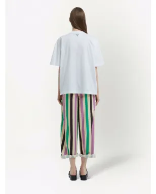 Prada マーメイドプリント ジャージーTシャツ - サムネイル4
