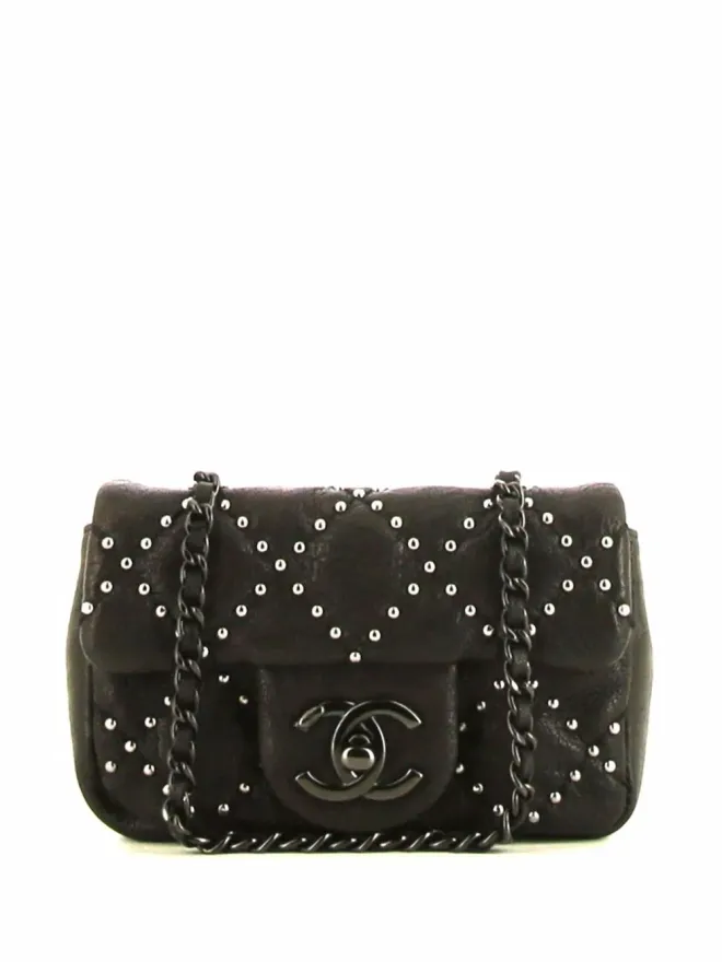 CHANEL Pre-Owned CHANEL Pre-Owned ミニ Timeless スタッズ ショルダーバッグの商品画像