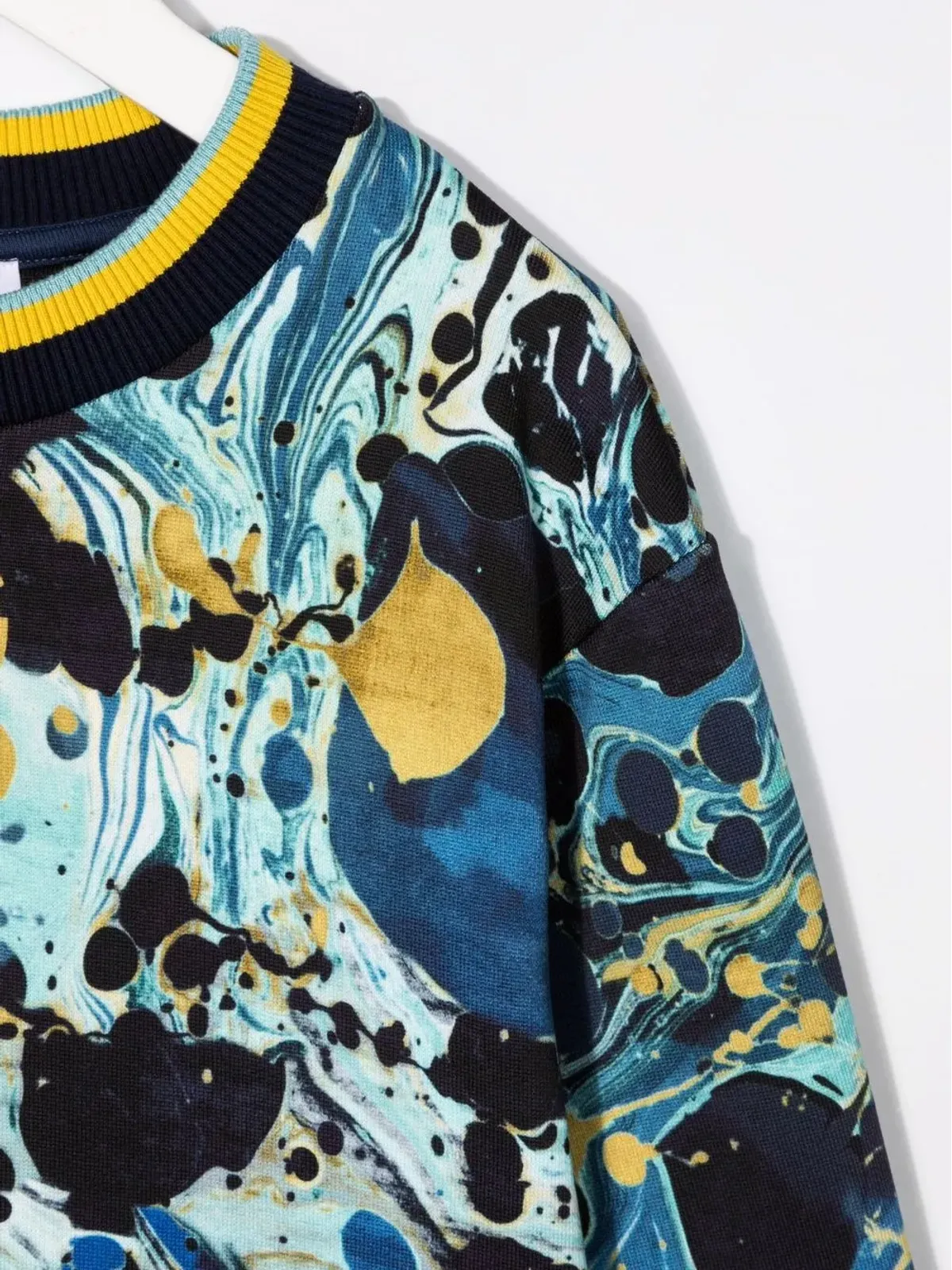 Dolce & Gabbana Kids ペイントスワールプリント スウェットシャツ - 画像3