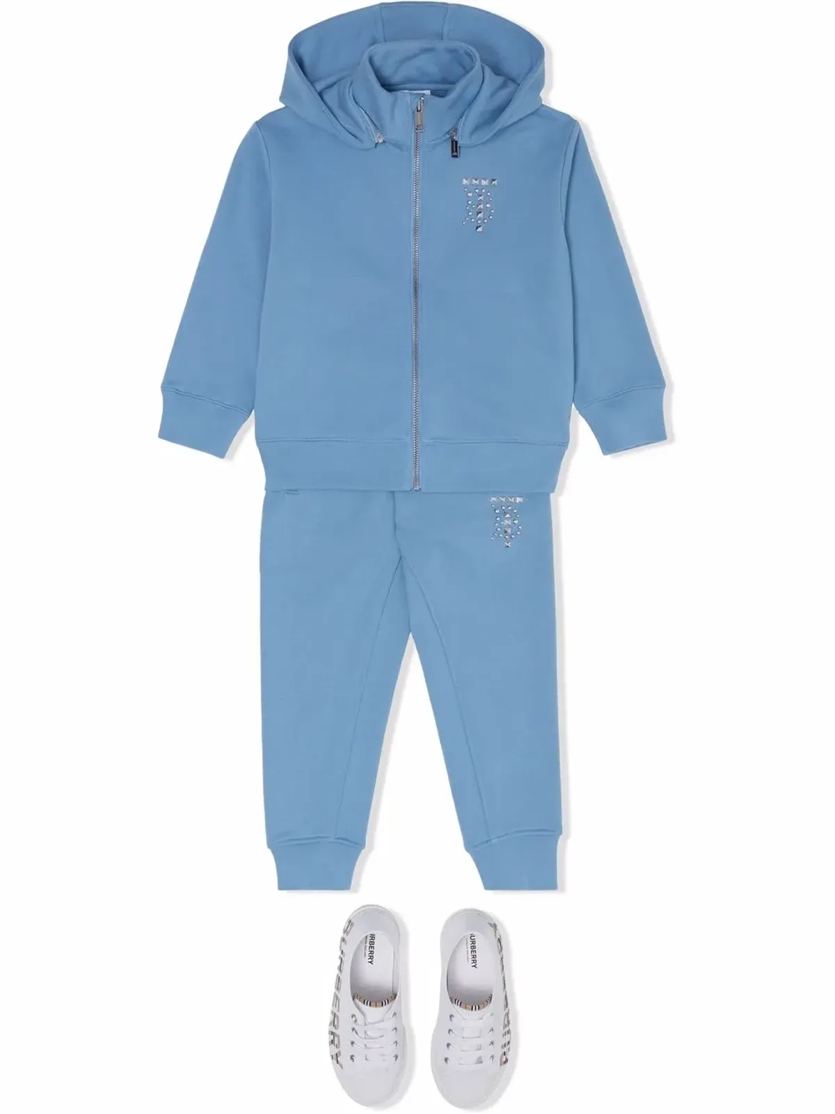 Burberry Kids モノグラムモチーフ トラックパンツ - 画像2