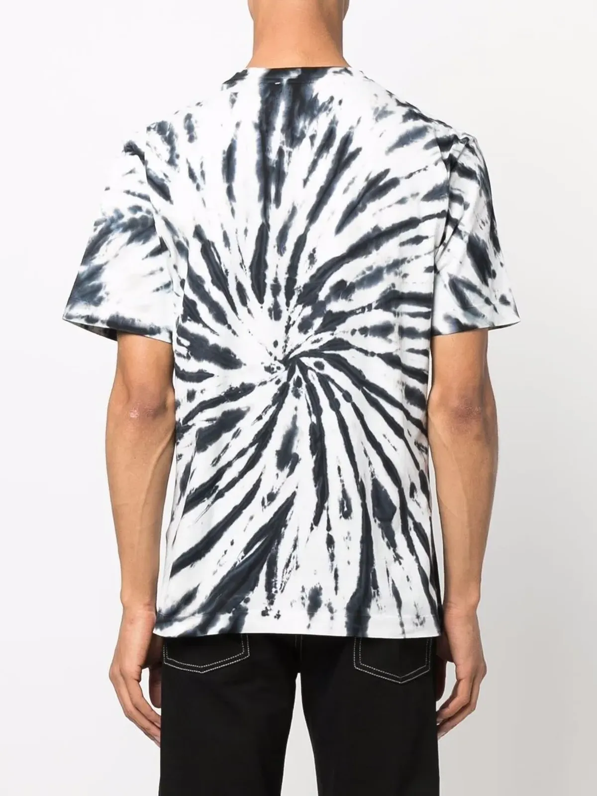 Études Studio タイダイ柄プリント半袖Tシャツ（ホワイト） - 画像5
