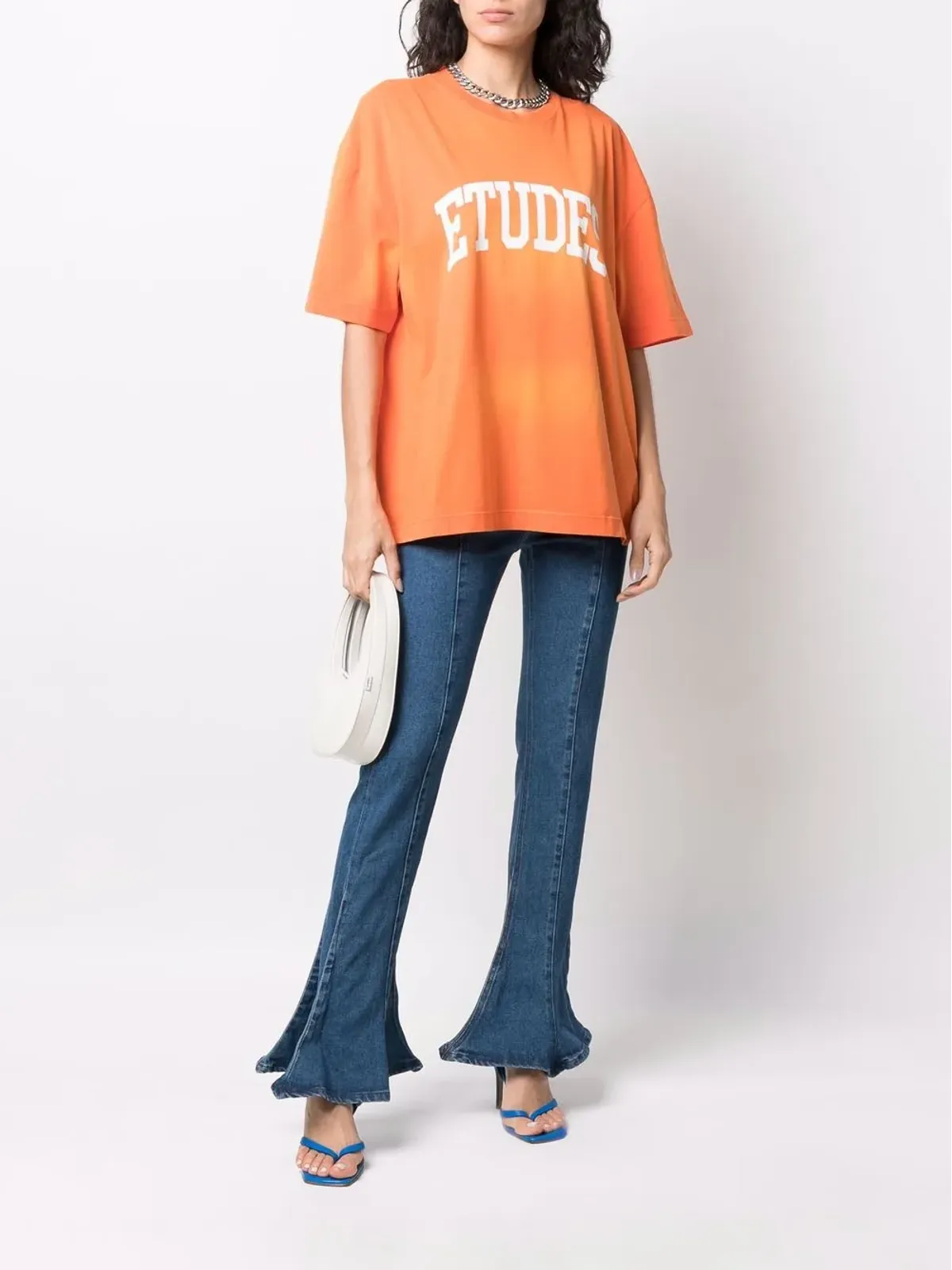 Études Studio ロゴプリント半袖Tシャツ - 画像3