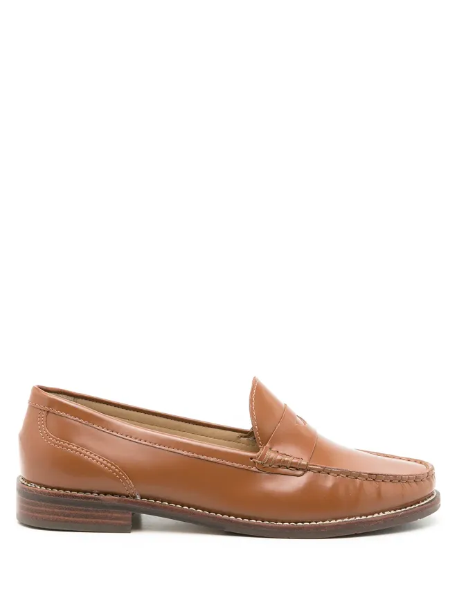 Sarah Chofakian Sarah Chofakian ブライトン モカシン レザー スリッパの商品画像