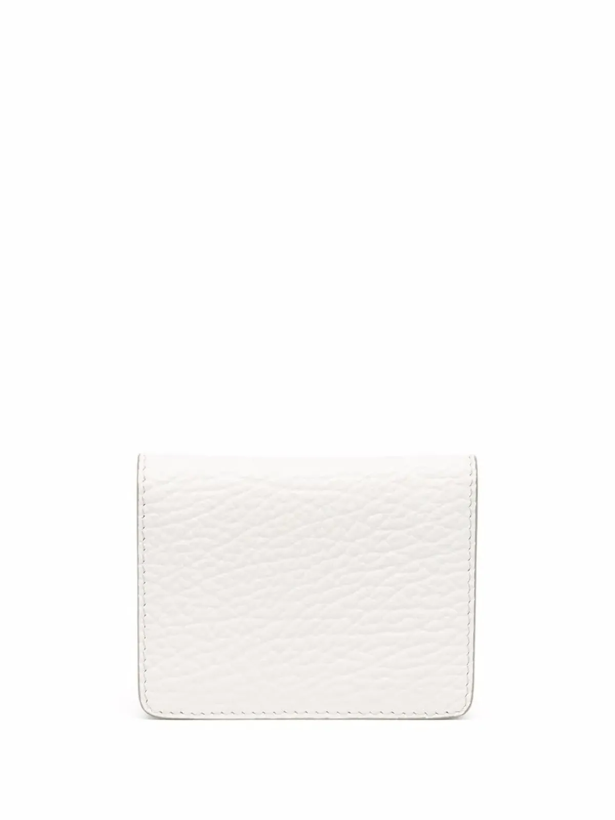 Maison Margiela フォーステッチ レザー カードホルダー - 画像1