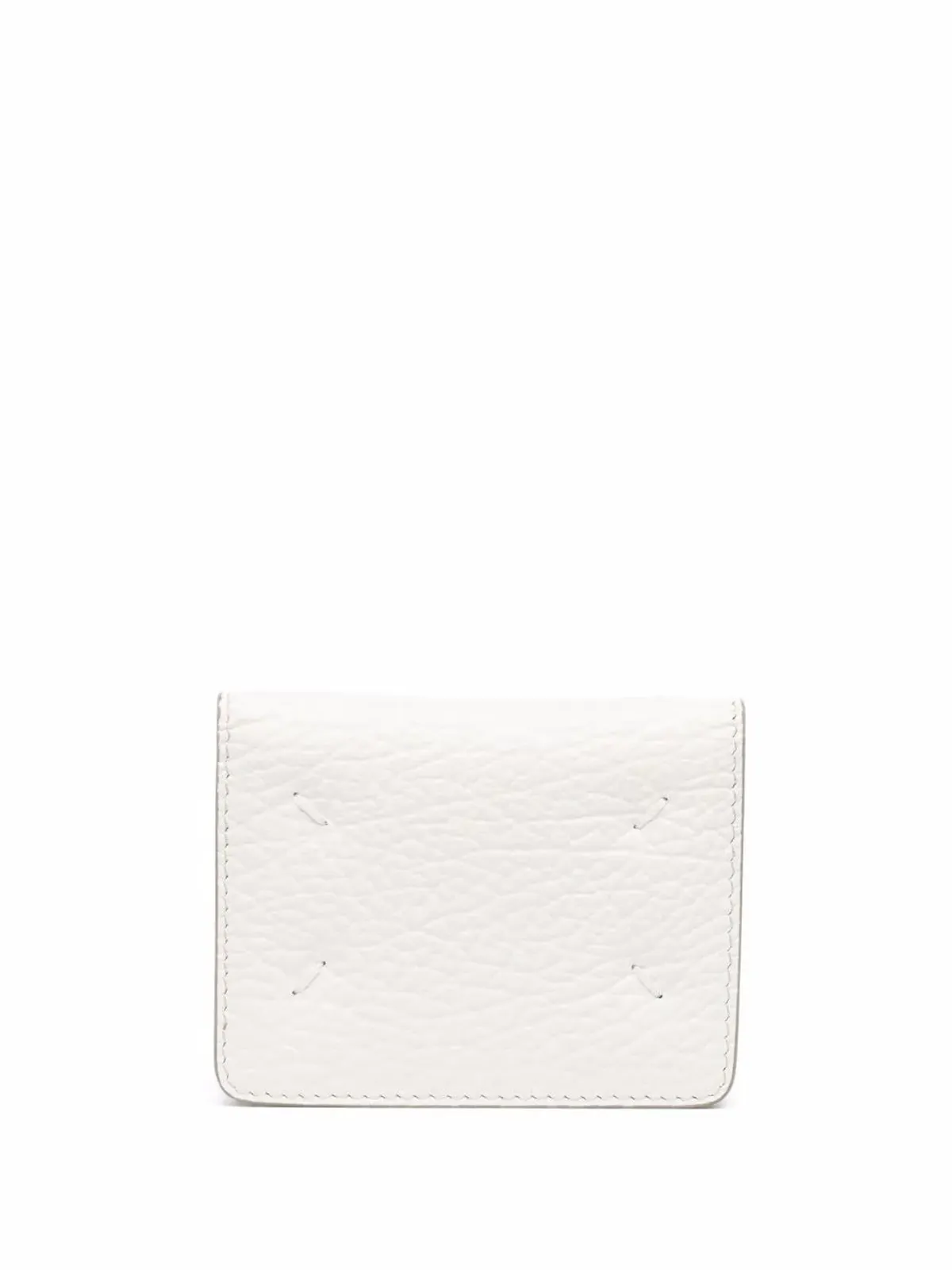 Maison Margiela フォーステッチ レザー カードホルダー - 画像2