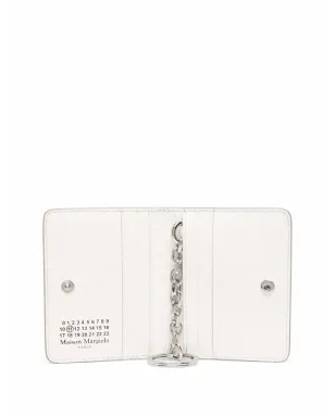 Maison Margiela フォーステッチ レザー カードホルダー - サムネイル3