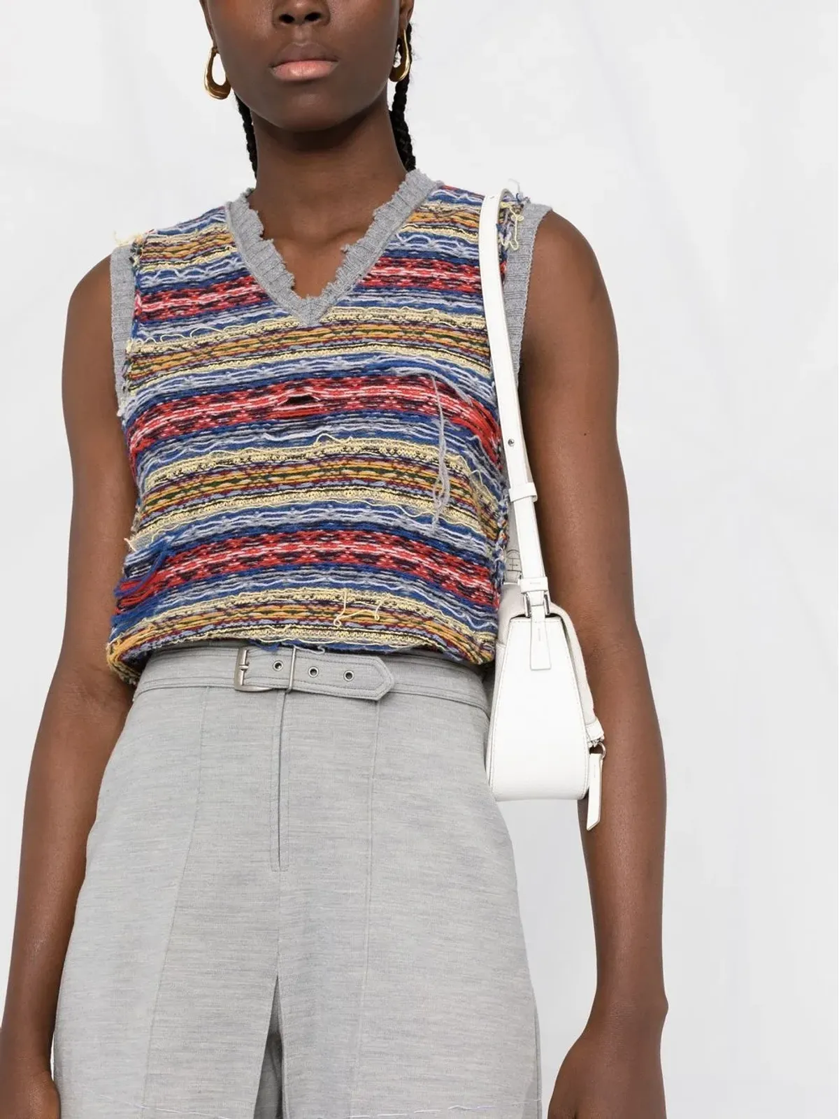 Maison Margiela ハイライズ テーラードショーツ - 画像5