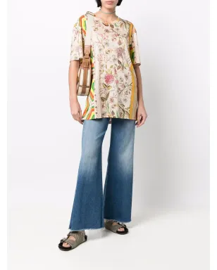 Pierre-Louis Mascia febo mix-print Tシャツ - サムネイル3