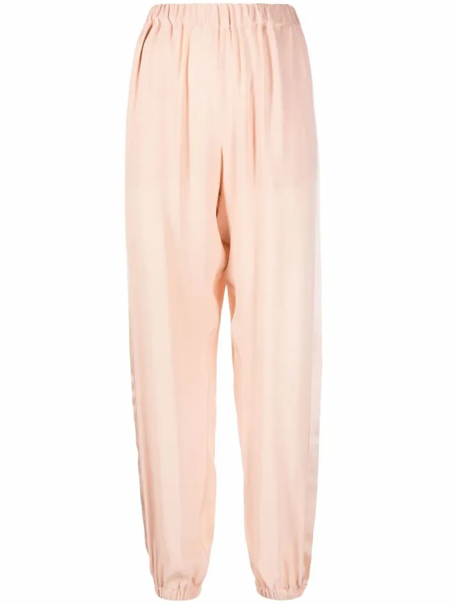 Fabiana Filippi Fabiana Filippi ドロップクロッチ トラックパンツの商品画像